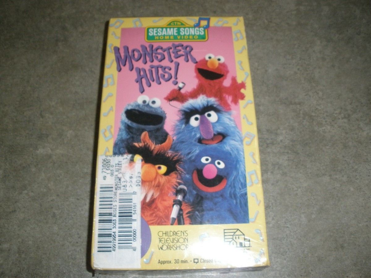 NEW Sesame Songs : Monster Hits! by Random House Home Video Staff