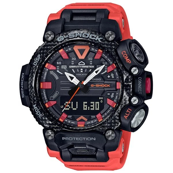 CASIO G SHOCK GR B200 1A9JF GRAVITYMASTER Carbon Core Guard Watch