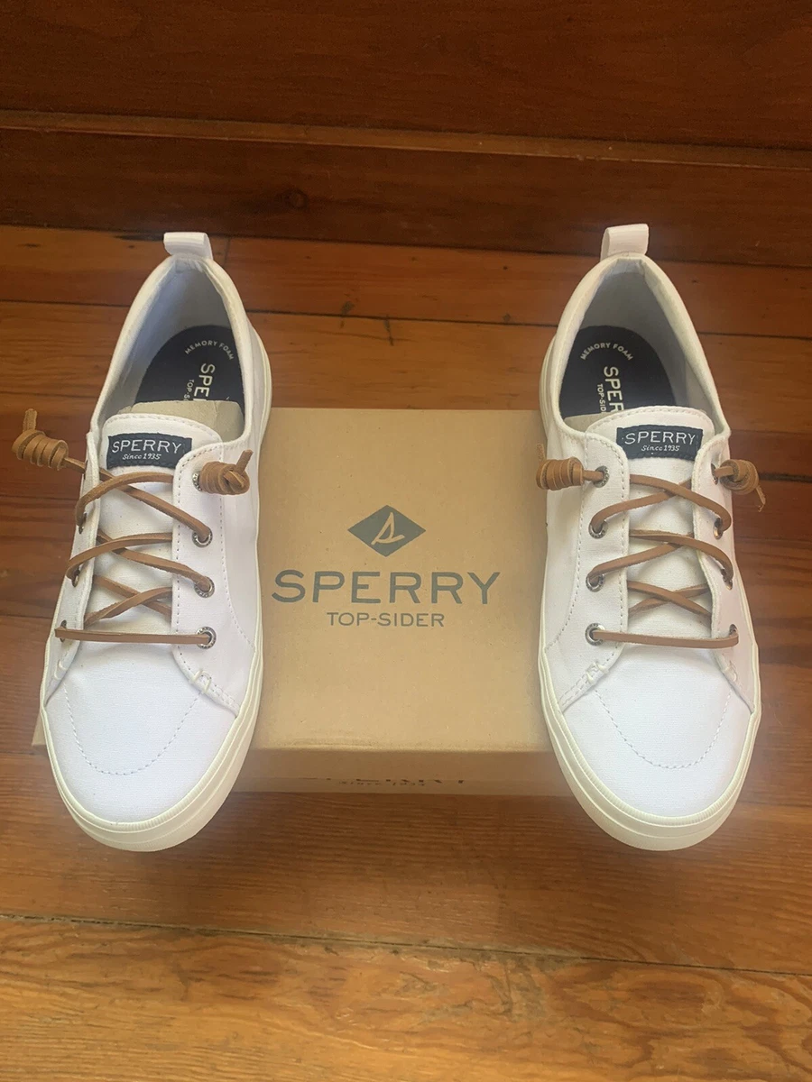 Sperry Top Sider Crest Vibe Memory Foam Sneakers Size 8.5 | eBay