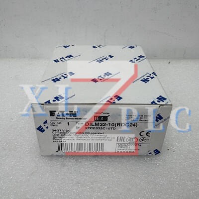 1PCS New Eaton DILM32-10（RDC24）XTCE032C10TD Contactor In Box*