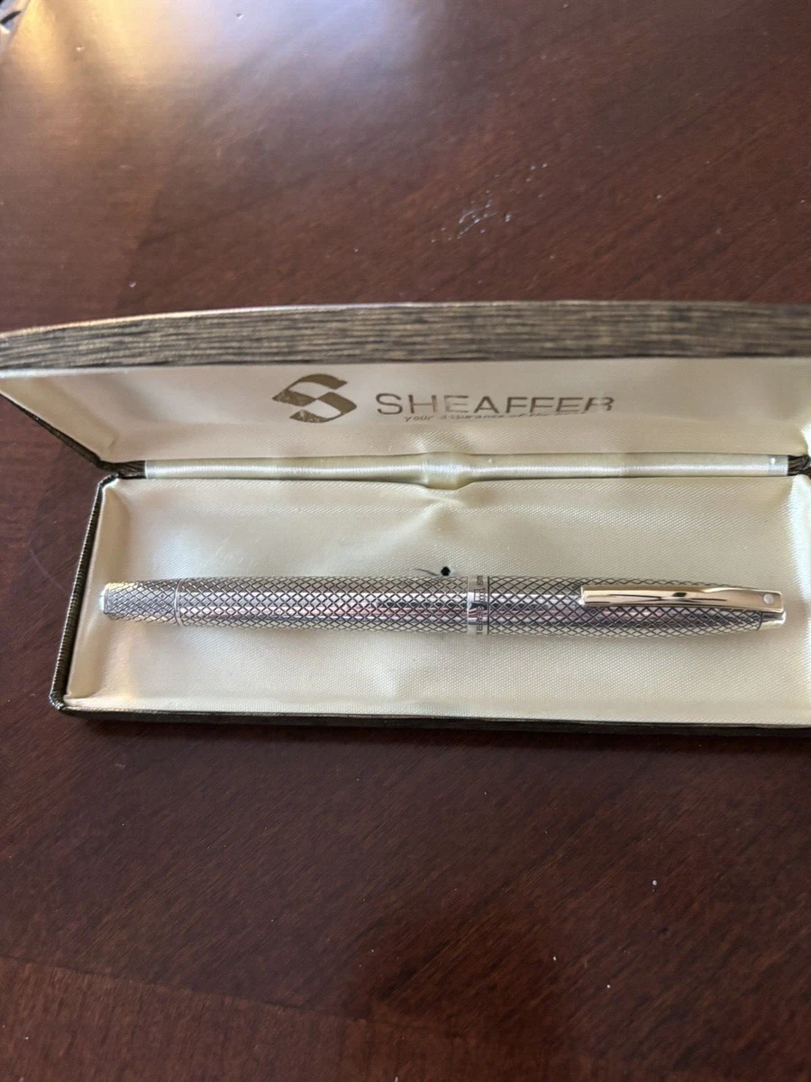 Vintage Sterling Silver Pen In Collectible Sheaffer Fountain Pens