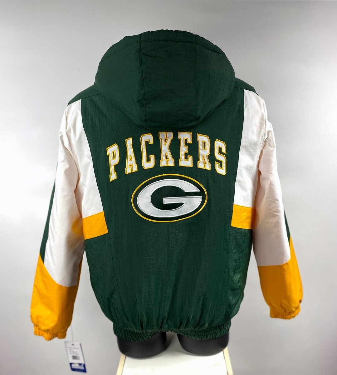 Green Bay Packers ダウンジャケット Green Bay Packers 2023 Starter PRO PLAYER Hooded Parka Jacket