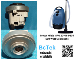 Motor Staubsauger Miele C3  MRG 20-068-135 550 Watt Gebraucht Original