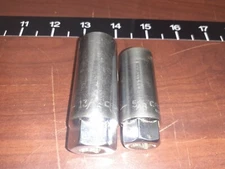 Craftsman USA 2 Piece Spark Plug Socket Set 5/8" and 13/16" G2 43324, 43325 c-x