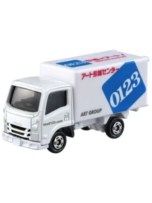Takara Tomy Tomica 57 Isuzu Elf Art Moving Company Truck Model Toy