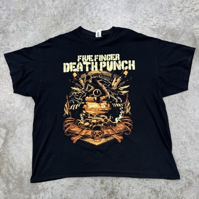 Five Finger Death Punch Shirt mens 2XL 2016 tour concert band rock metal graphic