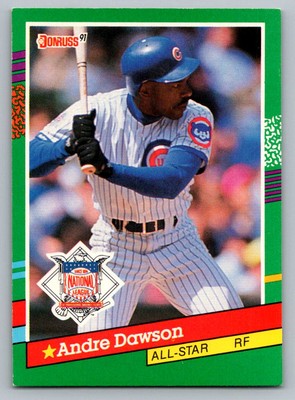 1991 Donruss #435b Andre Dawson