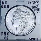 1878 S BU GEM MORGAN SILVER DOLLAR UNC MS+++ U.S. MINT RARE COIN 6924
