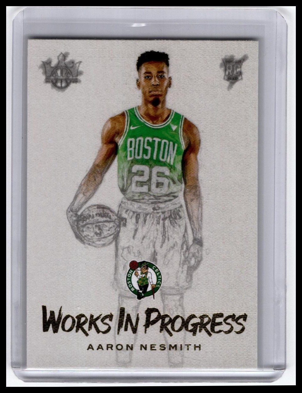 2020-21 Panini Court Kings #7 Aaron Nesmith Works in Progress
