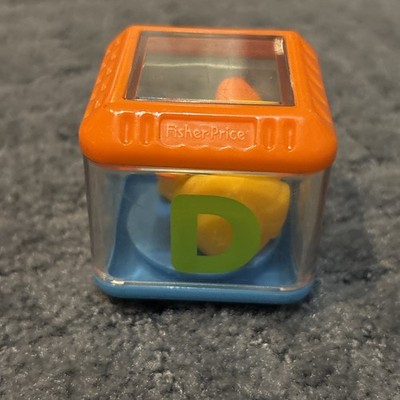 Replacement Fisher-Price ALPHABET PEEK-a-BLOCK -  Letter D only!