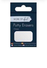 2 Pack Putty Erasers Kneaded Art Rubber Sketch Drawing Eraser Set (2 Total)