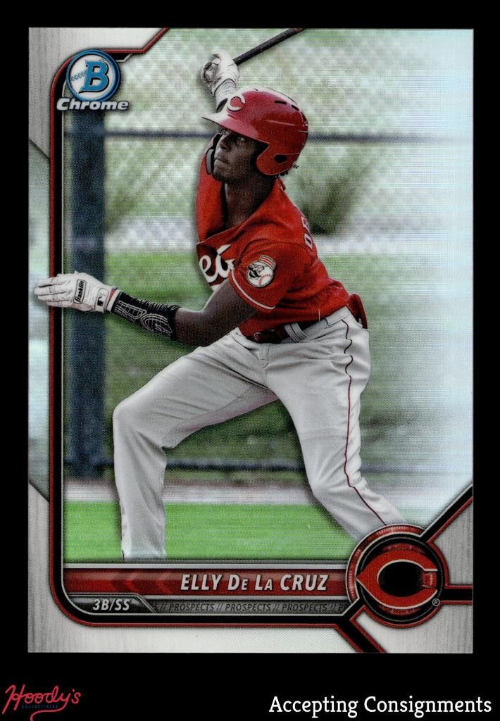 2022 Bowman Chrome Prospects Refractor #BCP224 Elly De La Cruz ROOKIE 183/499