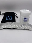 10× 1 oz Silver Rounds – JD Bullion – 10 Troy Oz .999 Fine Silver