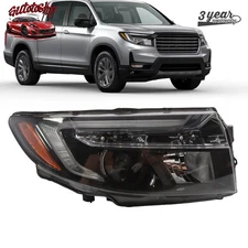 For 2021-2023 Honda Pilot LX 2021-2023 Ridgeline Right Headlights W/O LED DRL