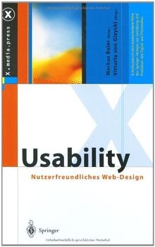 Usability: Nutzerfreundliches Web-Design (X.media.p... | Buch | Zustand sehr gut