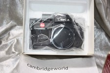 LEICA LEITZ R3 MOT cat. 10033 CAMERA in LEICA FACTORY BOX with LEICA BODY CAP