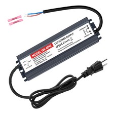 60W LED Driver 12V Power Supply 5A, Waterproof IP67 LED Adapter Transformer