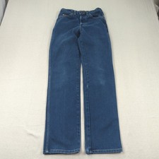 Vintage Lee Jeans Mens 30x34 Blue Distressed Faded Scovill Made in USA