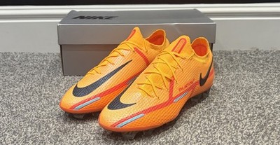 Nike Phantom GT 2 Elite FG UK-Größe 8,5 orange/karmesinrot/schwarz