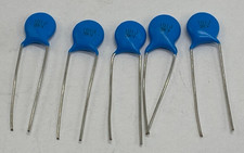 Ceramic disc capacitor, qty 5 pieces 101J3kV 100pf