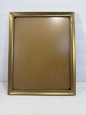 Vintage Gold Tone Metal 8  X 10  Picture Frame