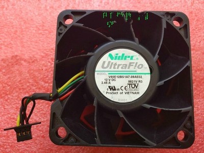 1pcs   6038 V60E12BS1A7-09A032 DC12V 2.45A *kk