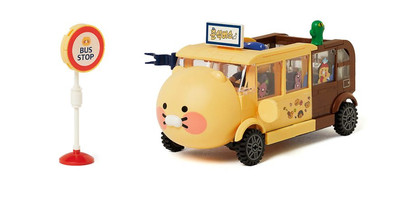 Kakao Friends Choonsik Verse Parade Brick Figure Bus Deco DIY  Toy