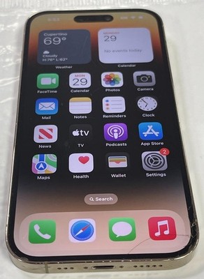 APPLE IPHONE 14 PRO 512GB GOLD (CARRIER UNLOCKED) USED. | eBay