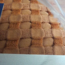 Bedsure Cooling Cotton Waffle Oversized King Blanket - 120" X 96" - Red Orange