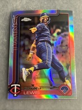 2025 Topps Chrome MLB Refractor #254 Royce Lewis