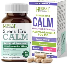 Complejo de suplementos para aliviar el estrés y combatir la ansiedad con ashwagandha