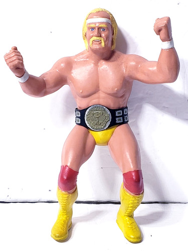 1984 WWF LJN Hulk Hogan Wrestling Figure Complete ...
