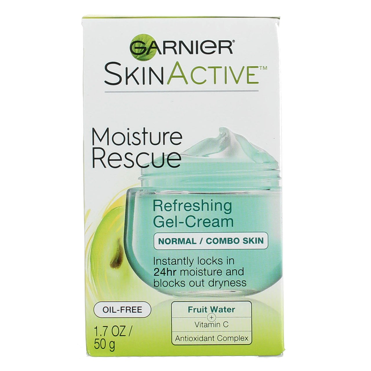 Garnier SkinActive Moisture Rescue Gel-Cream 4 Pack for Normal Skin