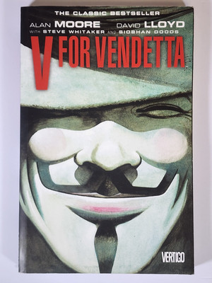 V For Vendetta Trade Paperback: Alan Moore & David Lloyd DC Comics 2005 Edition
