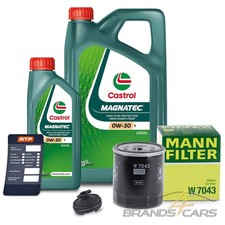 MANN ÖLFILTER + 6l 0W-30 FÜR FORD C-MAX FOCUS GALAXY KUGA MONDEO S-MAX 2.0 TDCi