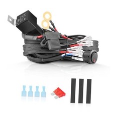 Wiring Harness 2 Leads, Light Bar Wire Harness Kit for 8FT 2Lead Wiring Kit
