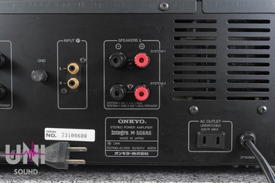 Onkyo M-506RS Integra Stereo Power Amplifier in Very Good