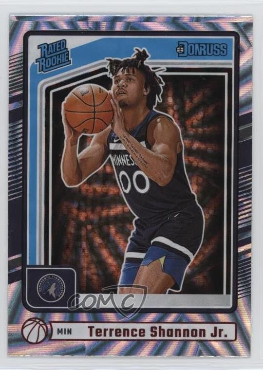 2024-25 Panini Donruss Rated Red Wedges Terrence Shannon Jr #226 Rookie RC 11ng