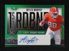 2023 Leaf Metal Pre-Production Proof Green Prismatic 1/1 Myles Murphy Auto 4z8