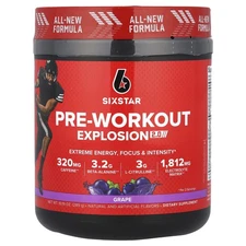 Pre-Workout Explosion 2.0, Grape, 10.19 oz (289 g)
