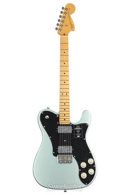 Fender American Professional II Telecaster Deluxe - Mystic Surf Green with Maple