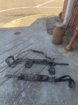 Vintage Buckingham LINEMANS Bashlin Utility Leather Tool BELT Heavy Duty READ!!
