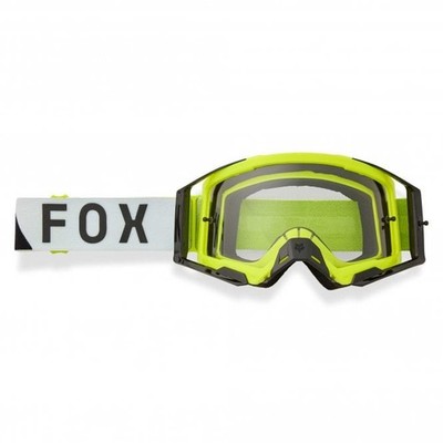 FOX (MX26) Brille - AIRSPACE V3 TINE (Fluo Yellow) Smoke + Clear Lens