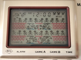 Nintendo MH-06 Manhole LSI Game and Watch Used Japan Vintage Retro #03078525