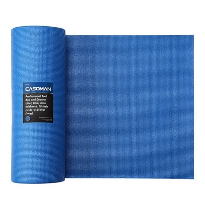 Professional Tool Box and Drawer Liner, Blue, Easy Cut Non-Slip Foam Rubber Tool