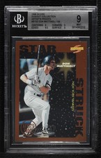 1996 Score Dugout Collection Series 2 Artist's Proof Don Mattingly BGS 9 0q3