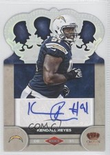 2012 Crown Royale Rookie Signatures Holo Silver /149 Kendall Reyes #52 Auto 0a7