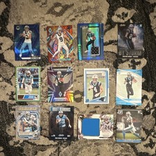 Panthers Rookie Insert & Numbered NFL 12 Card Lot Young/ McMillan/ Brooks/ Chuba