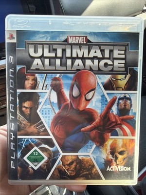 Marvel Ultimate Alliance für die Playstation3 PS3 guter Zustand mit Anleitung