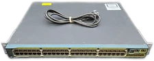 Cisco WS-C2960S-48LPS-L Catalyst Switch 48-Port Gigabit Ethernet 